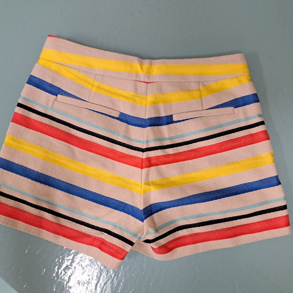 J Crew Jacquard Striped Shorts - Picture 2 of 3